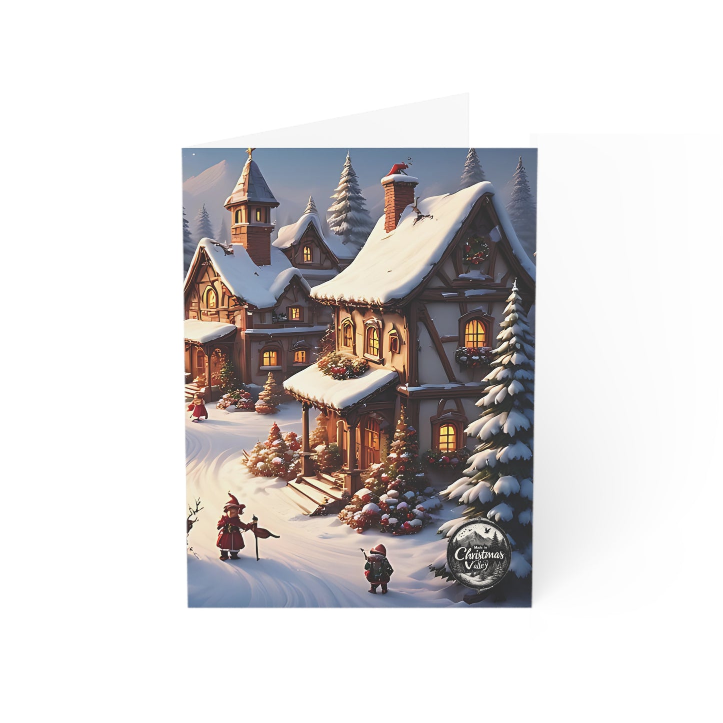 Charming Christmas Greeting Cards - Festive Winter Scenes, Holiday Cards for Friends and Family, Ideal for Christmas, New Year, Winter [...]