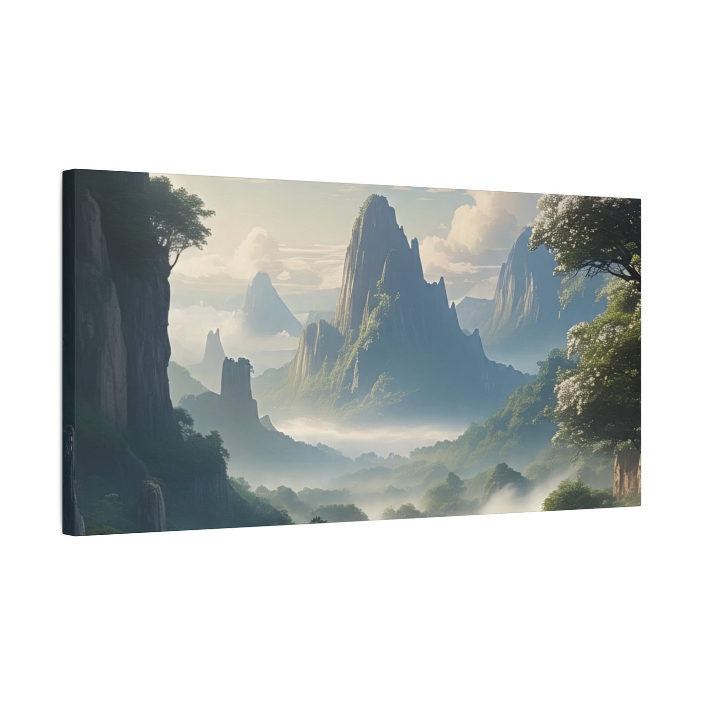 Scenic Landscape Canvas Print, Wall Art Decor, Home Decoration, Nature Wall Art, Gift for Nature Lovers, Tranquil Art for Living Room