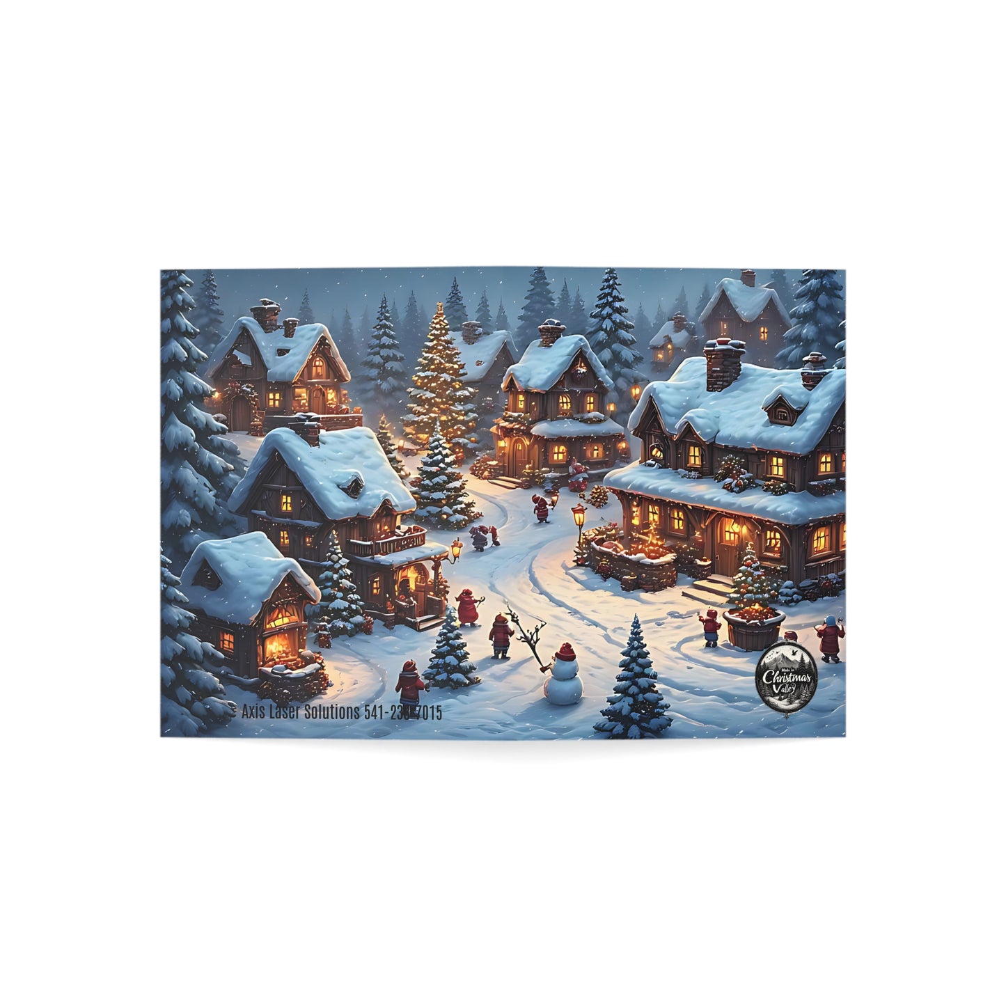 Winter Wonderland Greeting Cards - Cozy Holiday Cards for Christmas, Seasonal Greetings, Festive Wishes, Winter Joy, Holiday Cheer