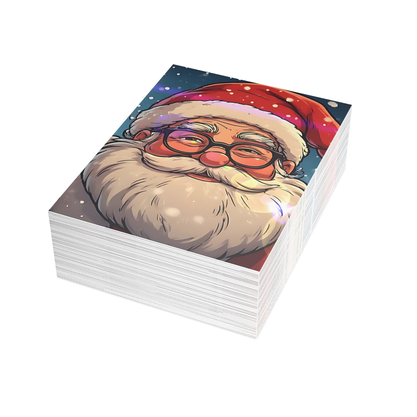 Santa (Christmas Selfies) Postcard Bundles (envelopes included)