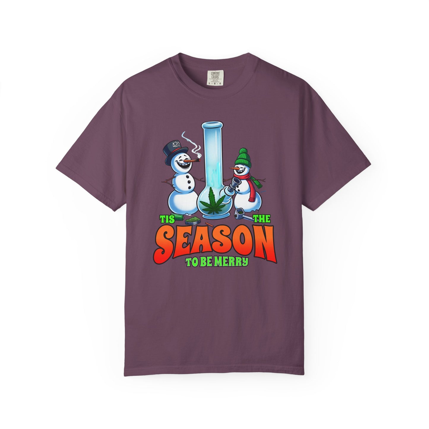 Festive Unisex T-Shirt: 'Tis the Season to Be Merry'
