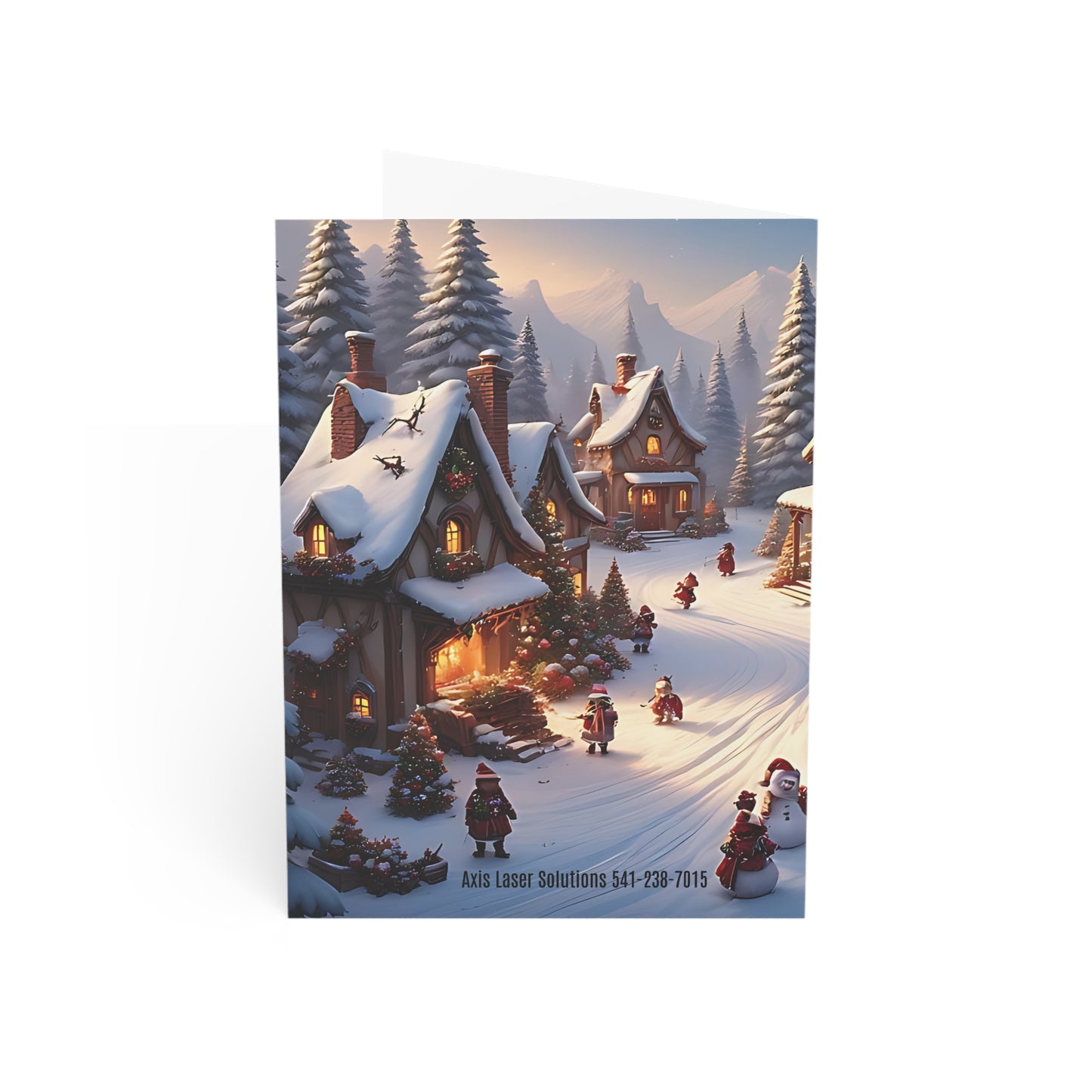 Charming Christmas Greeting Cards - Festive Winter Scenes, Holiday Cards for Friends and Family, Ideal for Christmas, New Year, Winter [...]