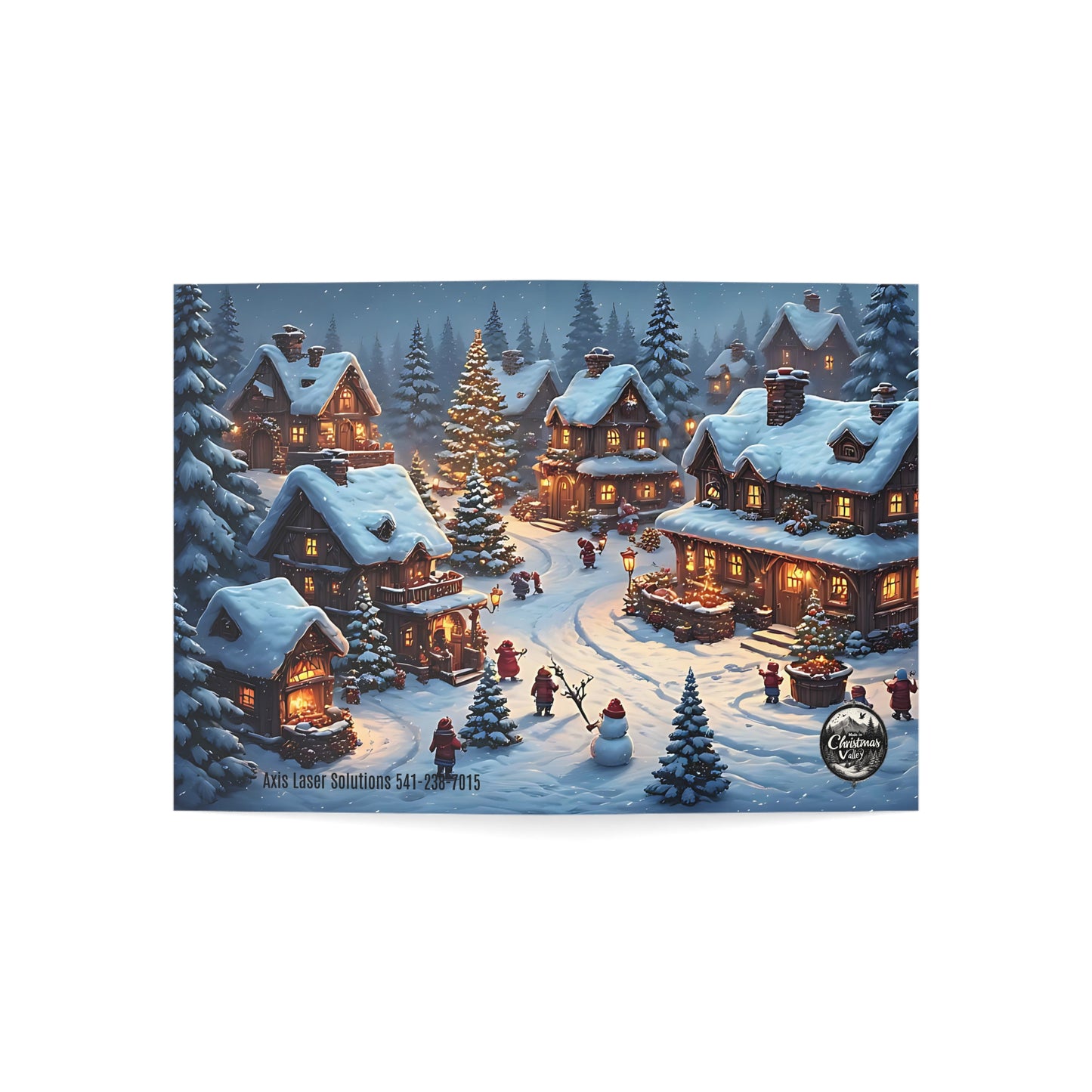 Winter Wonderland Greeting Cards - Cozy Holiday Cards for Christmas, Seasonal Greetings, Festive Wishes, Winter Joy, Holiday Cheer