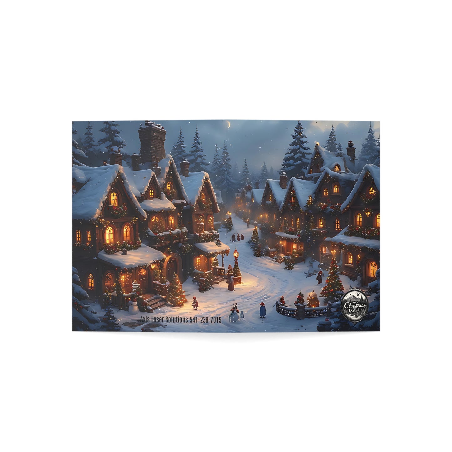 Cozy Winter Greeting Cards - Holiday Cheer, Christmas Wishes, Seasonal Greetings, Set of 1, 10, 30, 50pcs, Festive Cards for All Occasions