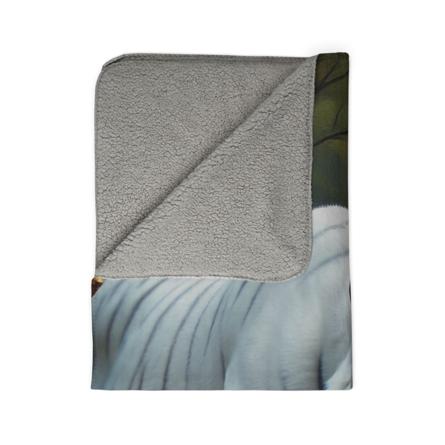 Majestic Tiger Fleece Blanket, Cozy Home Decor, Wildlife Lovers Gift, Perfect for Winter, Animal Print Blanket, Soft Sherpa Throw