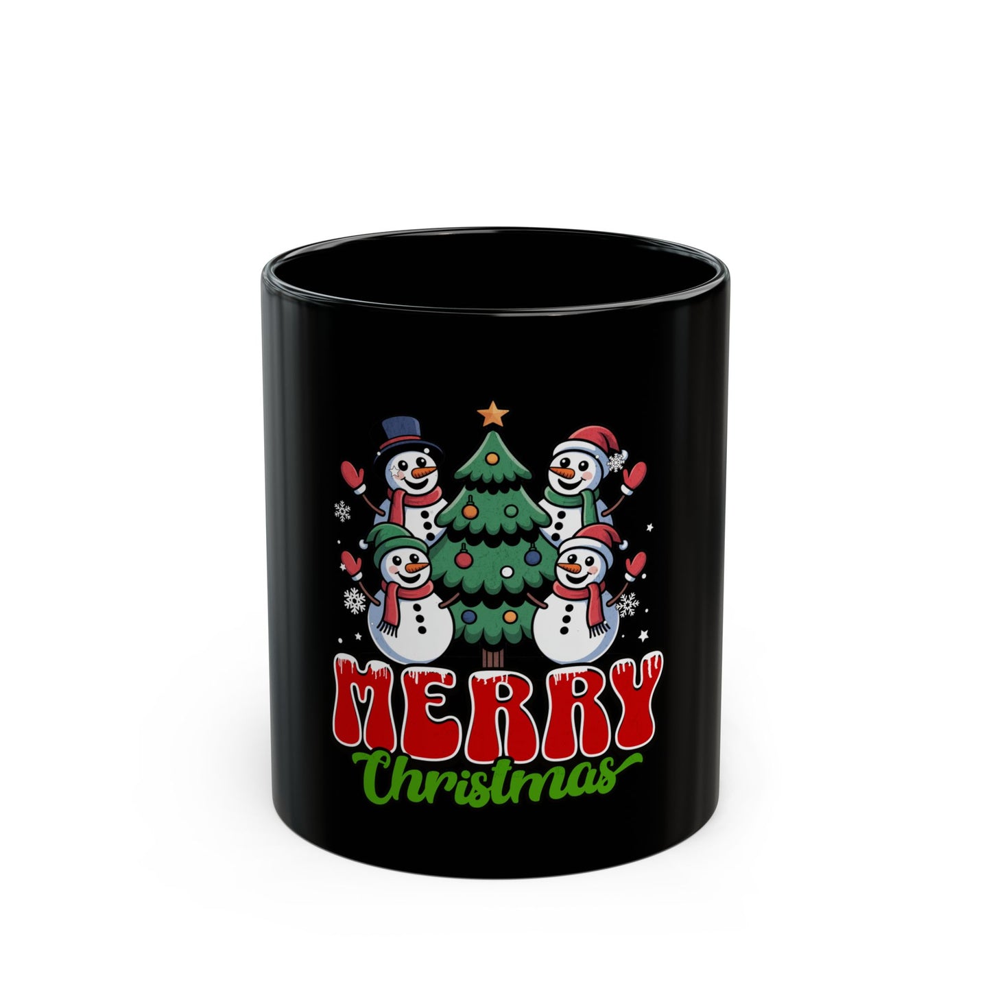Festive Christmas Mug with Snowmen