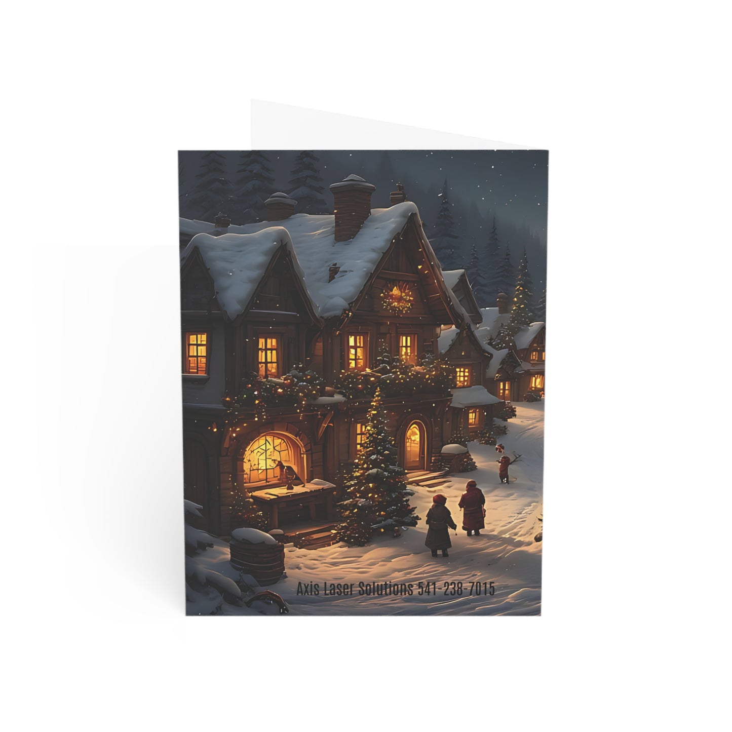 Cozy Christmas Greeting Cards, Holiday Cards, Winter Stationery, Cute Card Set, Seasonal Greetings, Christmas Decor