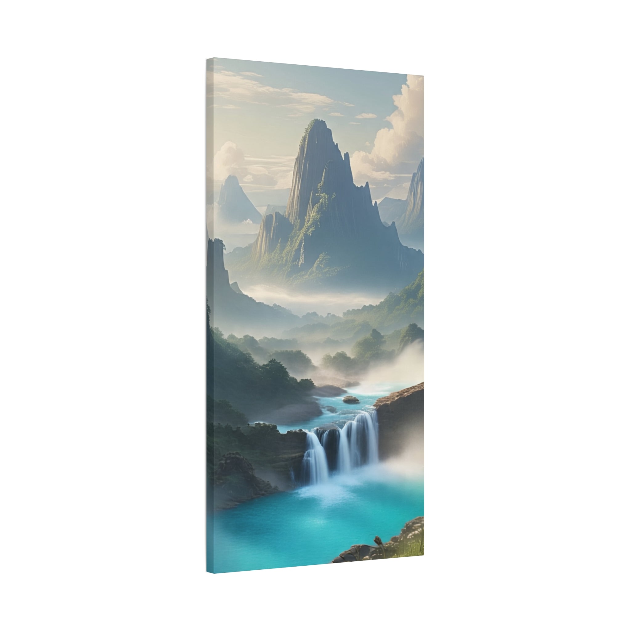 Scenic Landscape Canvas Print, Wall Art Decor, Home Decoration, Nature Wall Art, Gift for Nature Lovers, Tranquil Art for Living Room