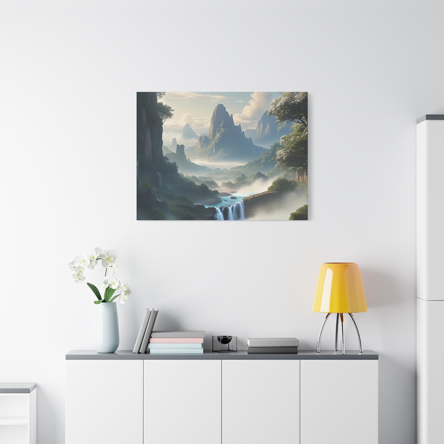 Scenic Landscape Canvas Print, Wall Art Decor, Home Decoration, Nature Wall Art, Gift for Nature Lovers, Tranquil Art for Living Room