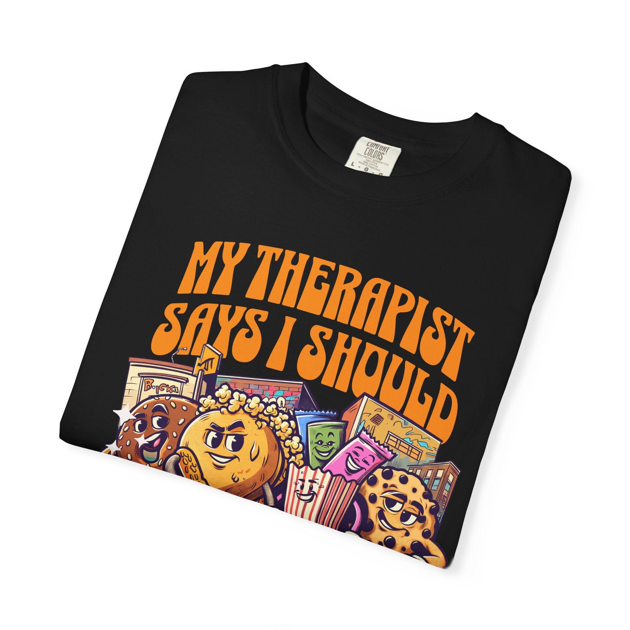 Funny Foodie T-Shirt, My Therapist Says I Should Eat More Munchies, Cute Snack Tee, Unisex Humor Shirt, Gift for Food Lovers, Birthday [...]
