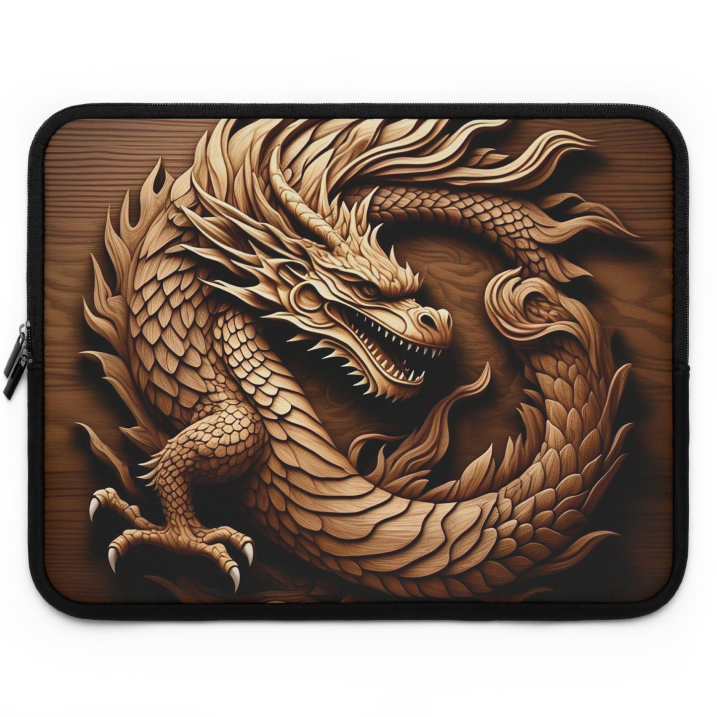 Dragon-Inspired Laptop Sleeve, Unique Tech Accessory, Personalized Gift for Students, Office Use, Occasion: Graduation, Birthday