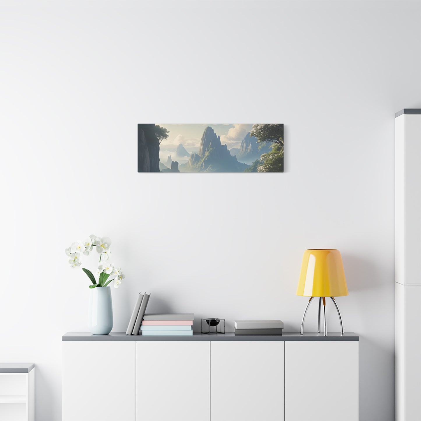 Scenic Landscape Canvas Print, Wall Art Decor, Home Decoration, Nature Wall Art, Gift for Nature Lovers, Tranquil Art for Living Room