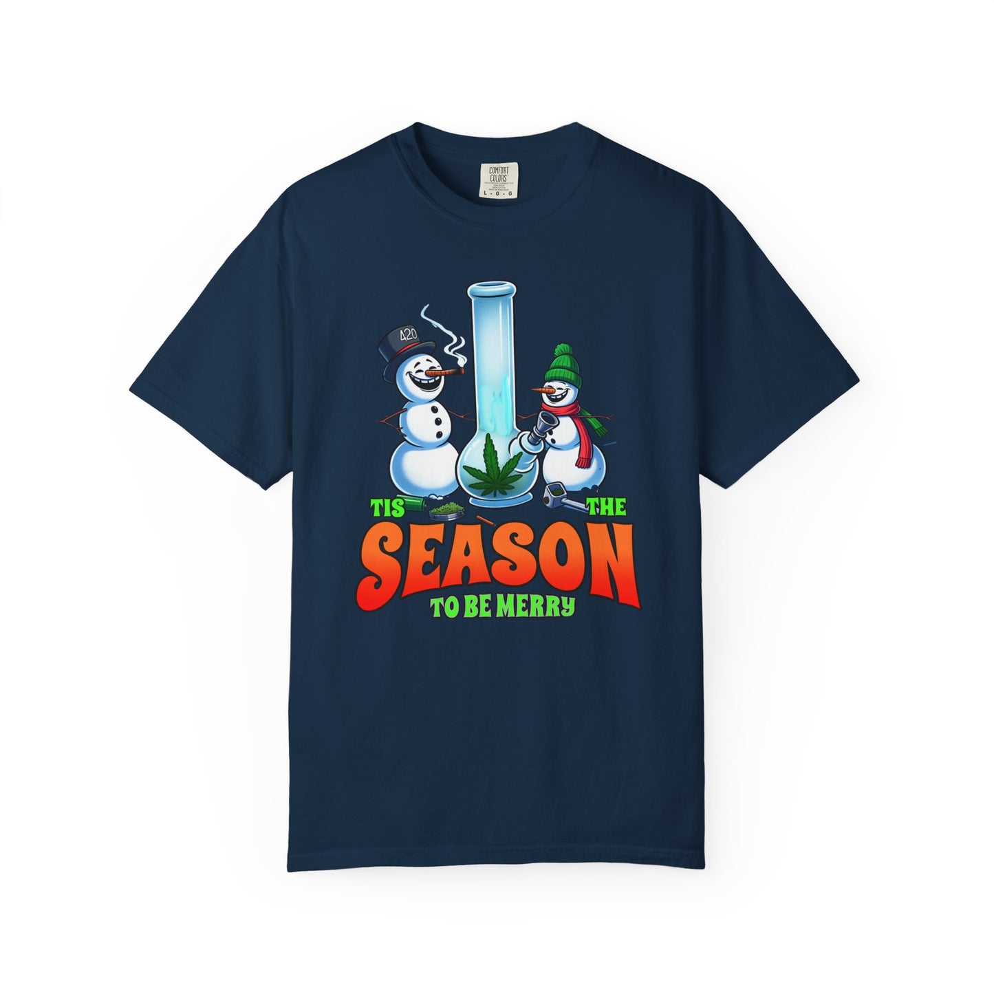 Festive Unisex T-Shirt: 'Tis the Season to Be Merry'