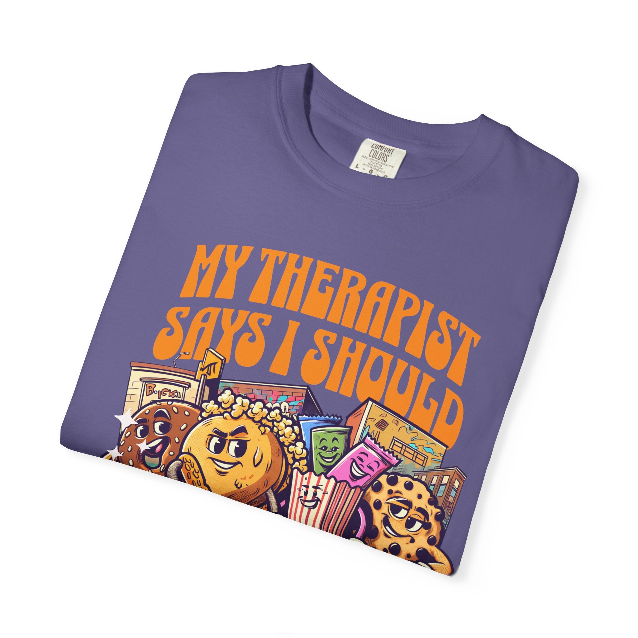 Funny Foodie T-Shirt, My Therapist Says I Should Eat More Munchies, Cute Snack Tee, Unisex Humor Shirt, Gift for Food Lovers, Birthday [...]