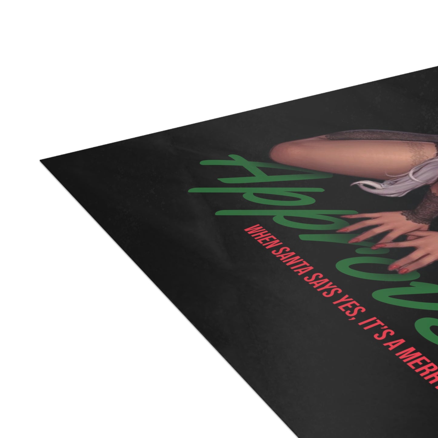 Holiday Greeting Postcard Bundle – Santa Approved Art, Cute Christmas Cards, Envelopes Included, Fun Holiday Stationery, Gifts