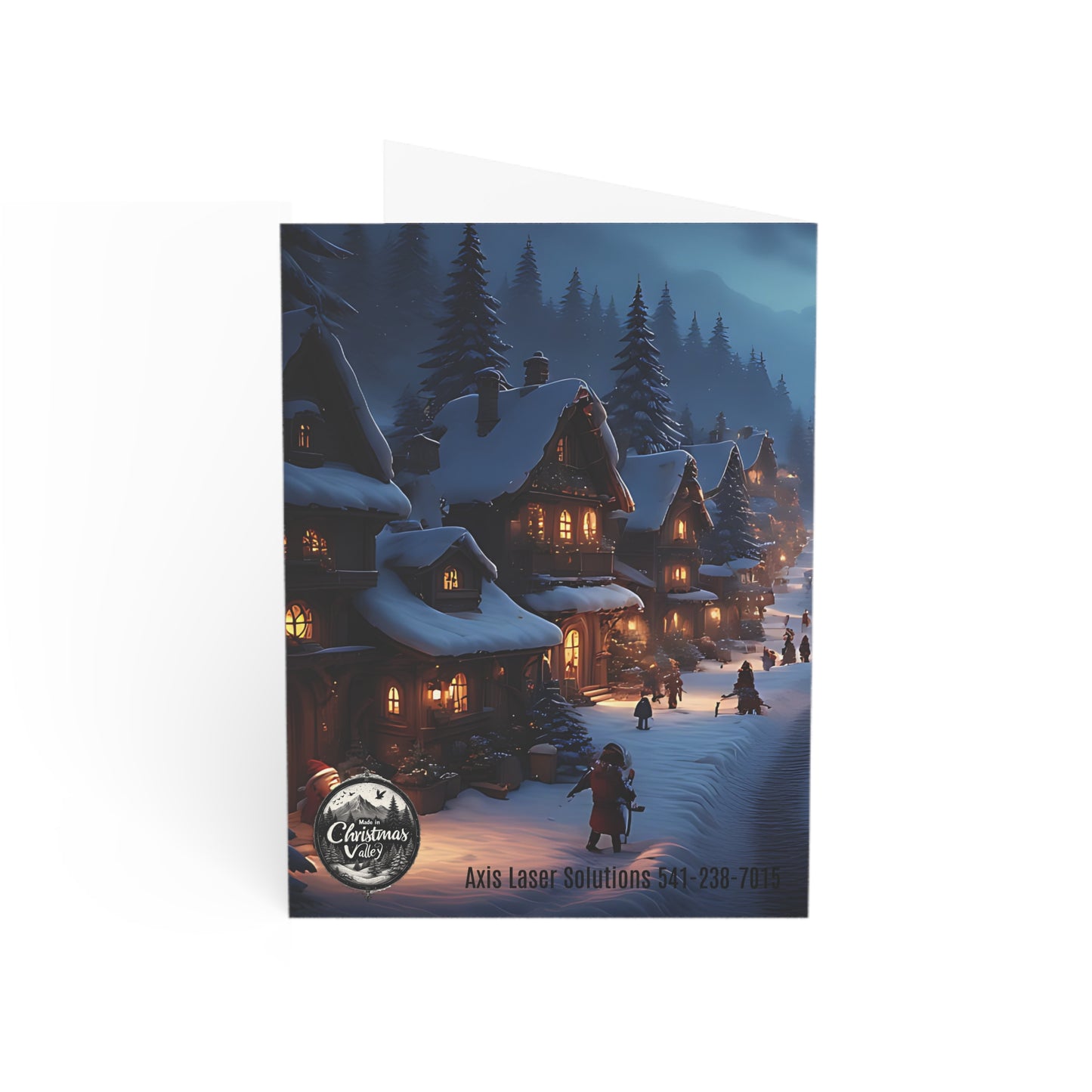 Winter Wonderland Greeting Cards - Cozy Holiday Cards for Christmas, New Year, Seasonal Greetings, Festive Occasions, and Winter [...]