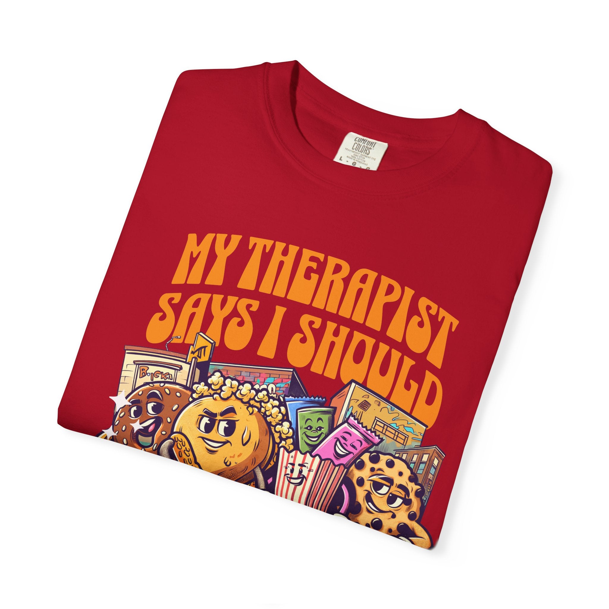 Funny Foodie T-Shirt, My Therapist Says I Should Eat More Munchies, Cute Snack Tee, Unisex Humor Shirt, Gift for Food Lovers, Birthday [...]