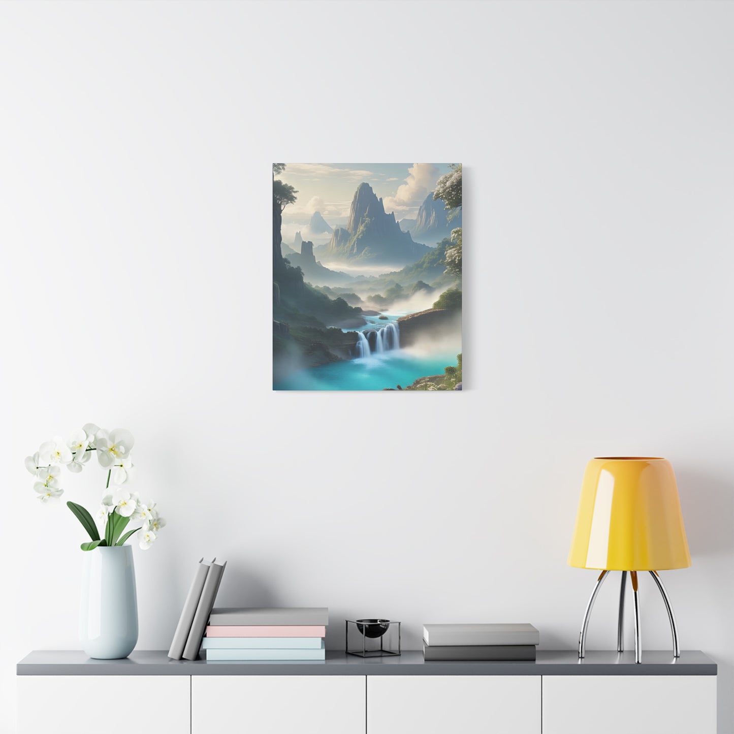 Scenic Landscape Canvas Print, Wall Art Decor, Home Decoration, Nature Wall Art, Gift for Nature Lovers, Tranquil Art for Living Room