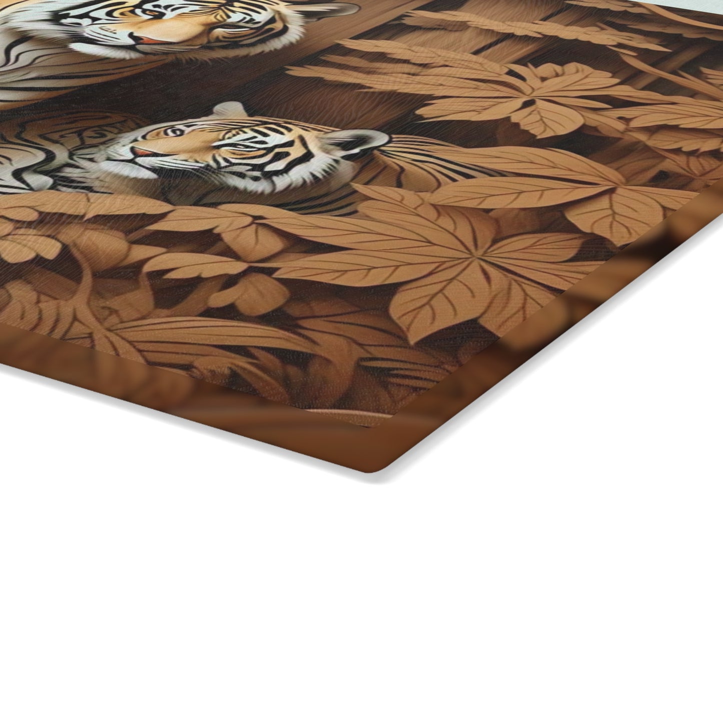 Wildlife Glass Cutting Board - Perfect for Nature Lovers, Kitchen Decor, Great Gift for Wildlife Enthusiasts, Animal Lovers, Home Chefs