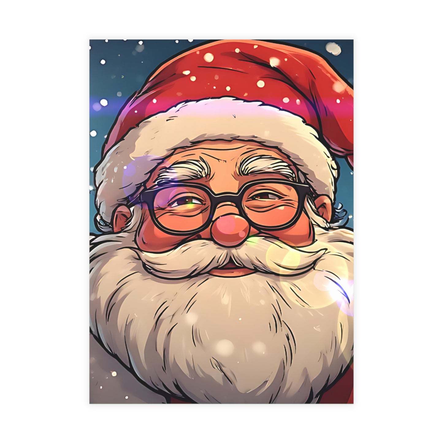 Santa (Christmas Selfies) Postcard Bundles (envelopes included)