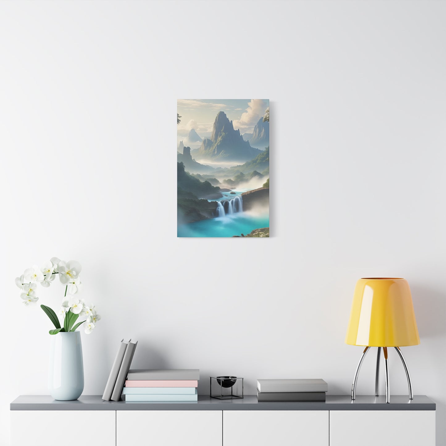 Scenic Landscape Canvas Print, Wall Art Decor, Home Decoration, Nature Wall Art, Gift for Nature Lovers, Tranquil Art for Living Room