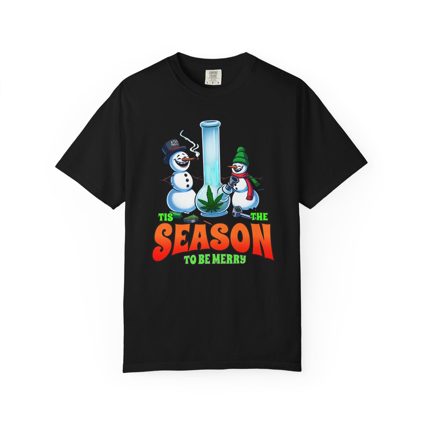 Festive Unisex T-Shirt: 'Tis the Season to Be Merry'