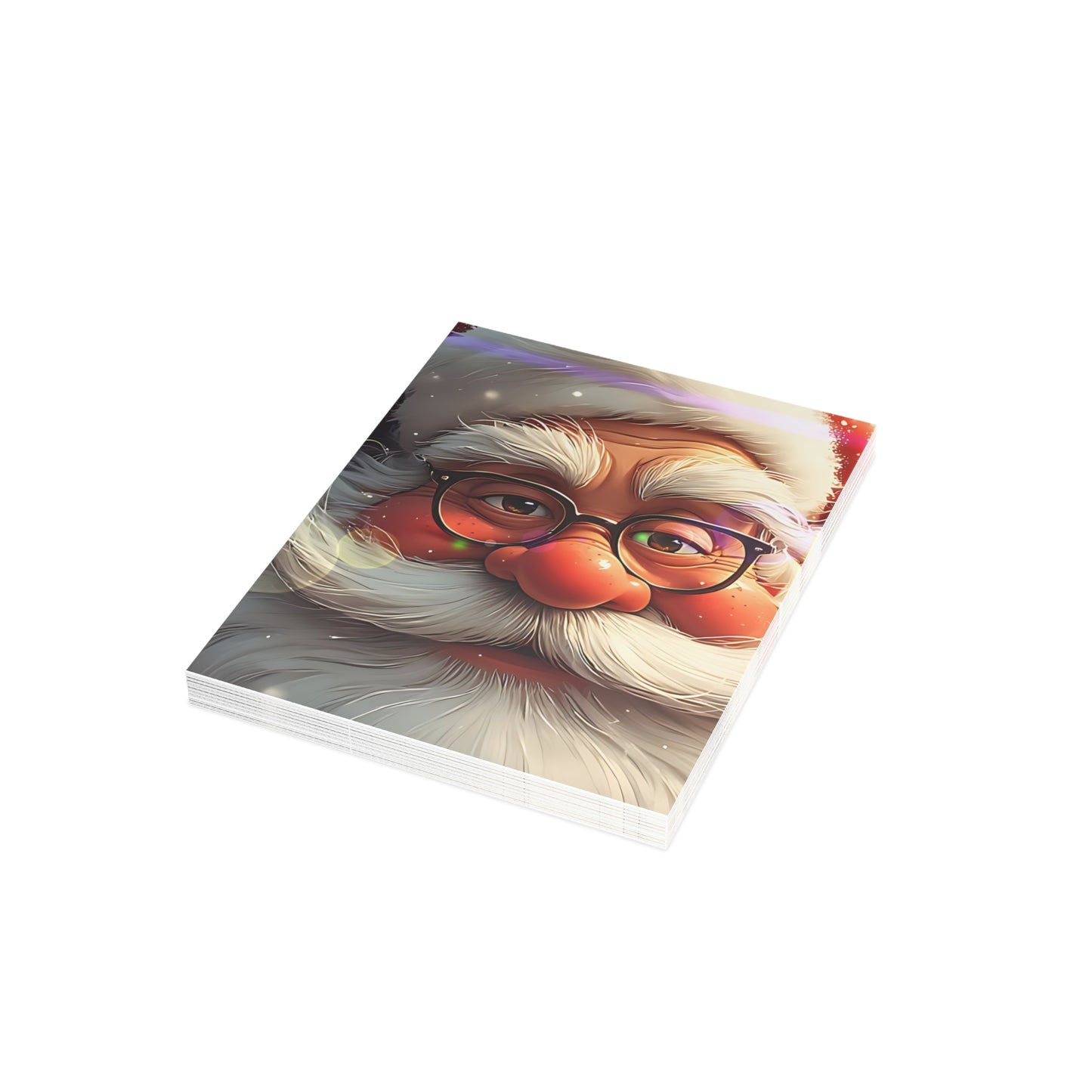 Santa close-up (Christmas Selfies) Postcard Bundles (envelopes included)