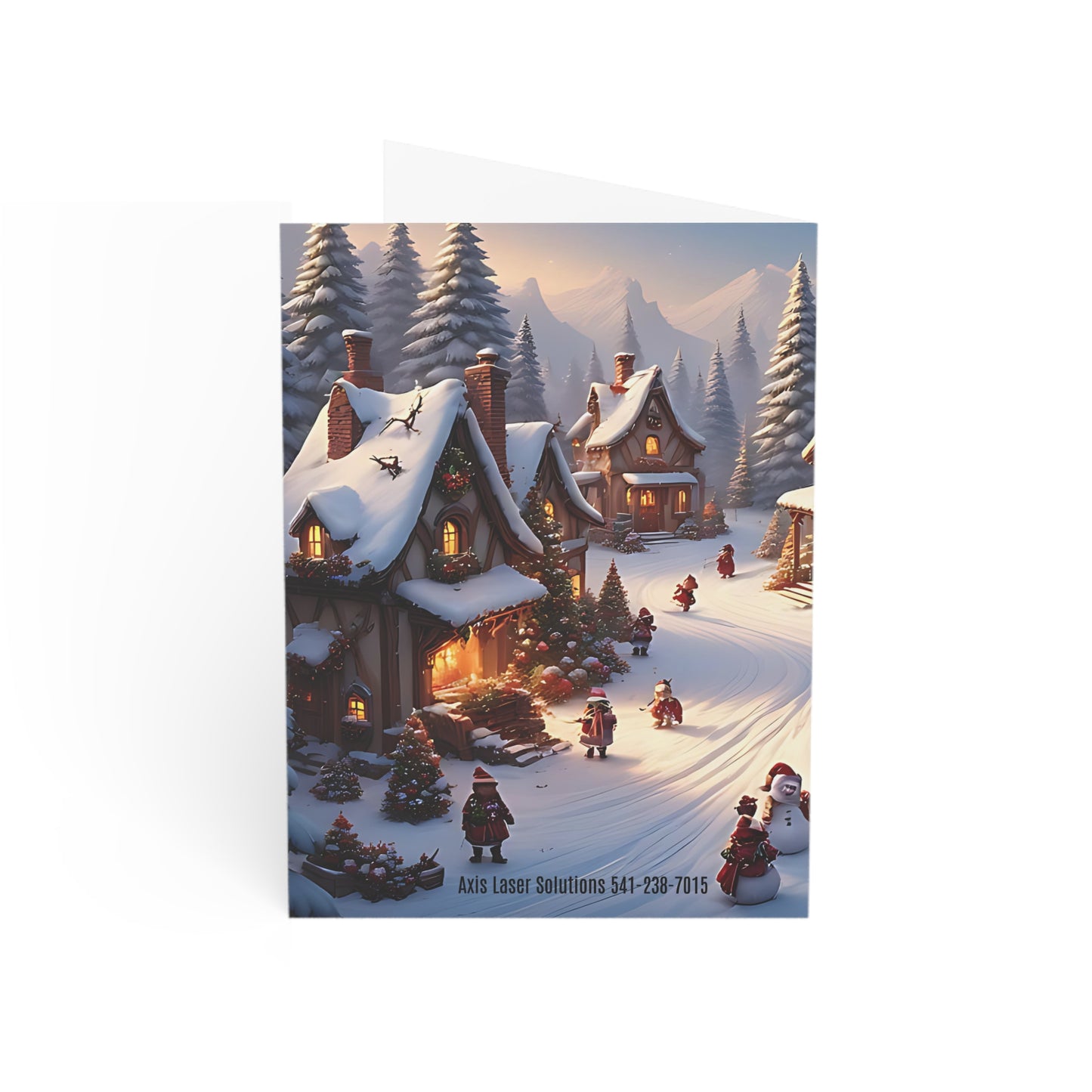 Charming Christmas Greeting Cards - Festive Winter Scenes, Holiday Cards for Friends and Family, Ideal for Christmas, New Year, Winter [...]
