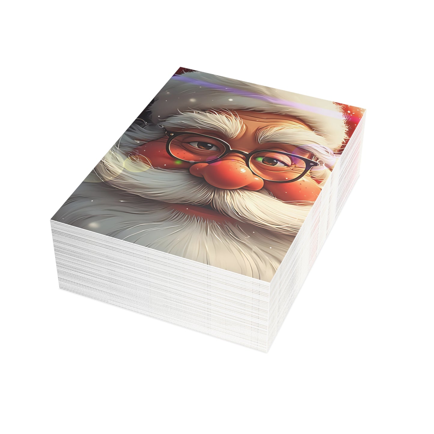 Santa close-up (Christmas Selfies) Postcard Bundles (envelopes included)
