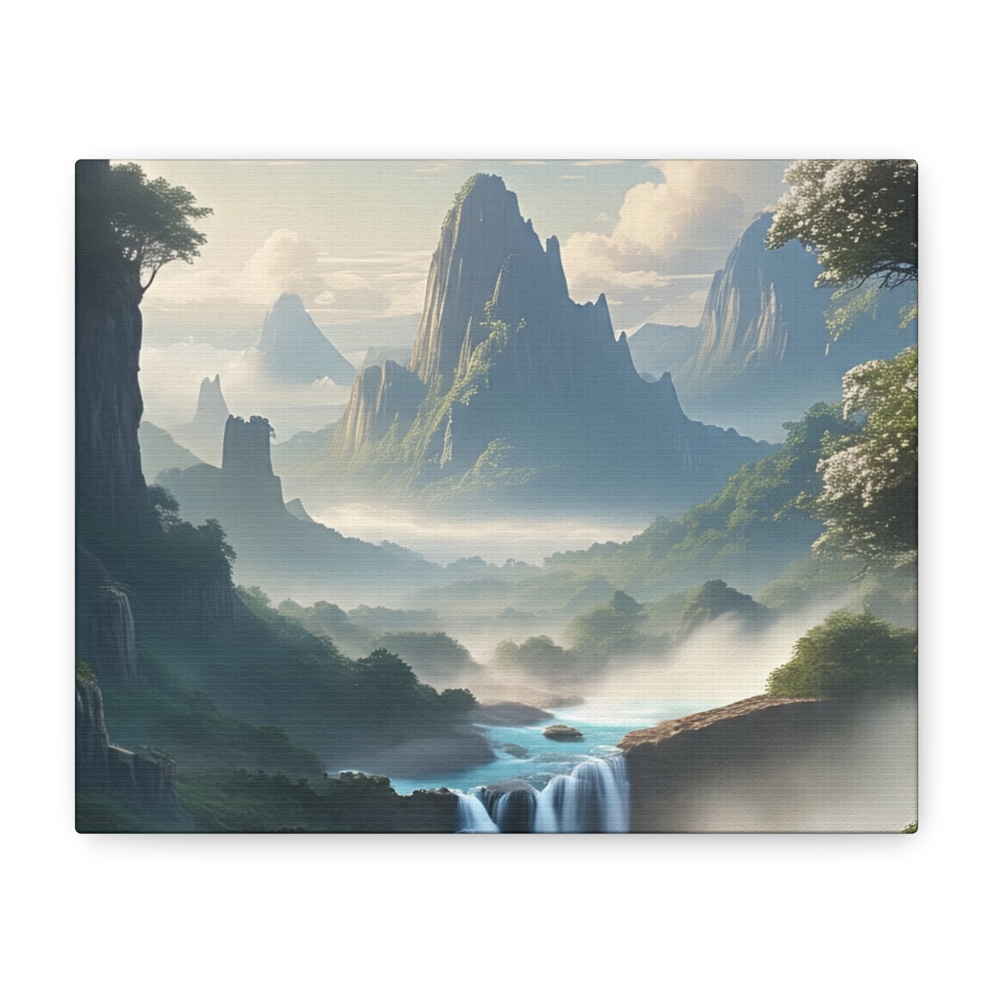 Scenic Landscape Canvas Print, Wall Art Decor, Home Decoration, Nature Wall Art, Gift for Nature Lovers, Tranquil Art for Living Room