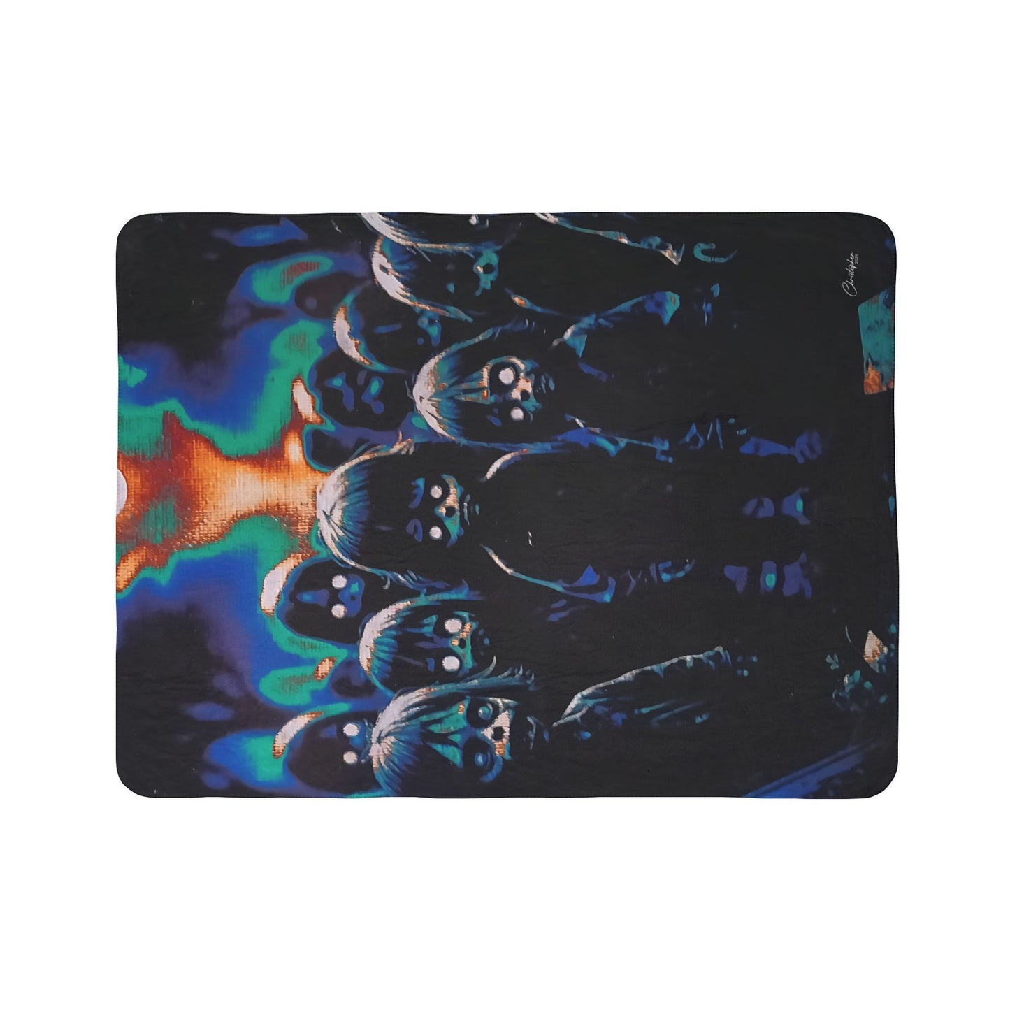 Original Laser Engraved Art ,Chilling Horror Fleece Sherpa Blanket | Cozy Cover for Spooky Nights, Halloween Decor, Scary Movie Marathons, Gifting Nightmare [...]