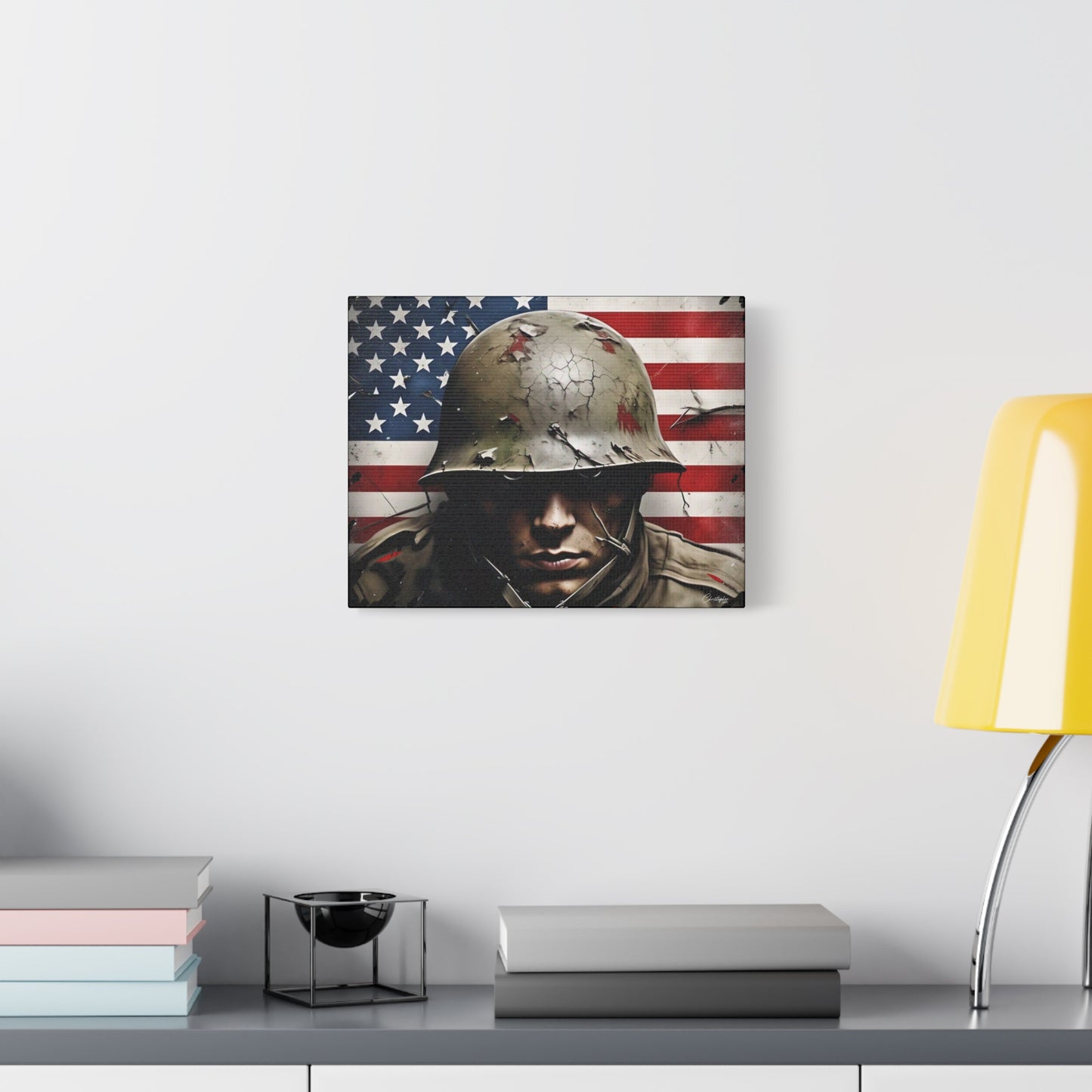 Military-Themed Canvas Art, Military Canvas Print, Wall Art for Veterans, Patriotic Home Decor, Gift for Army, Military Artwork, [...]