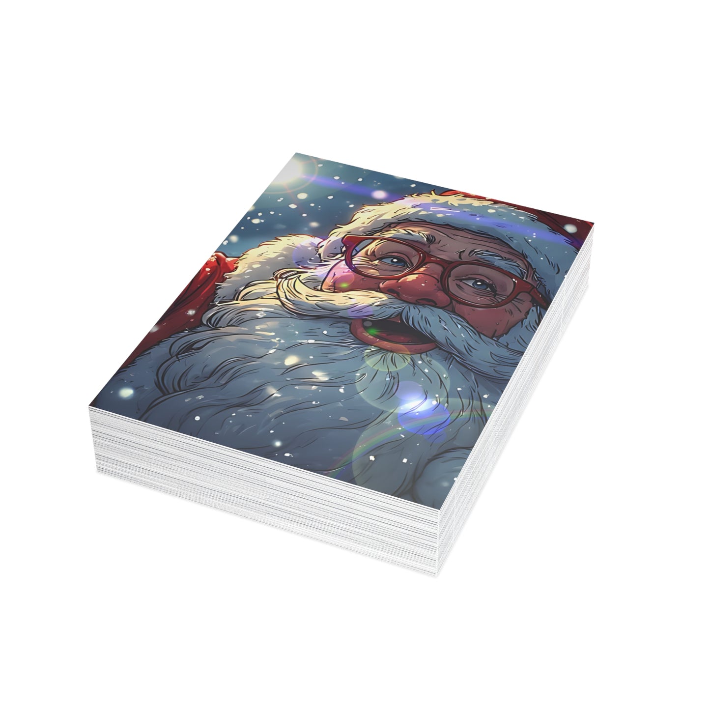 Happy Santa (Christmas Selfies) Postcard Bundles (envelopes included)