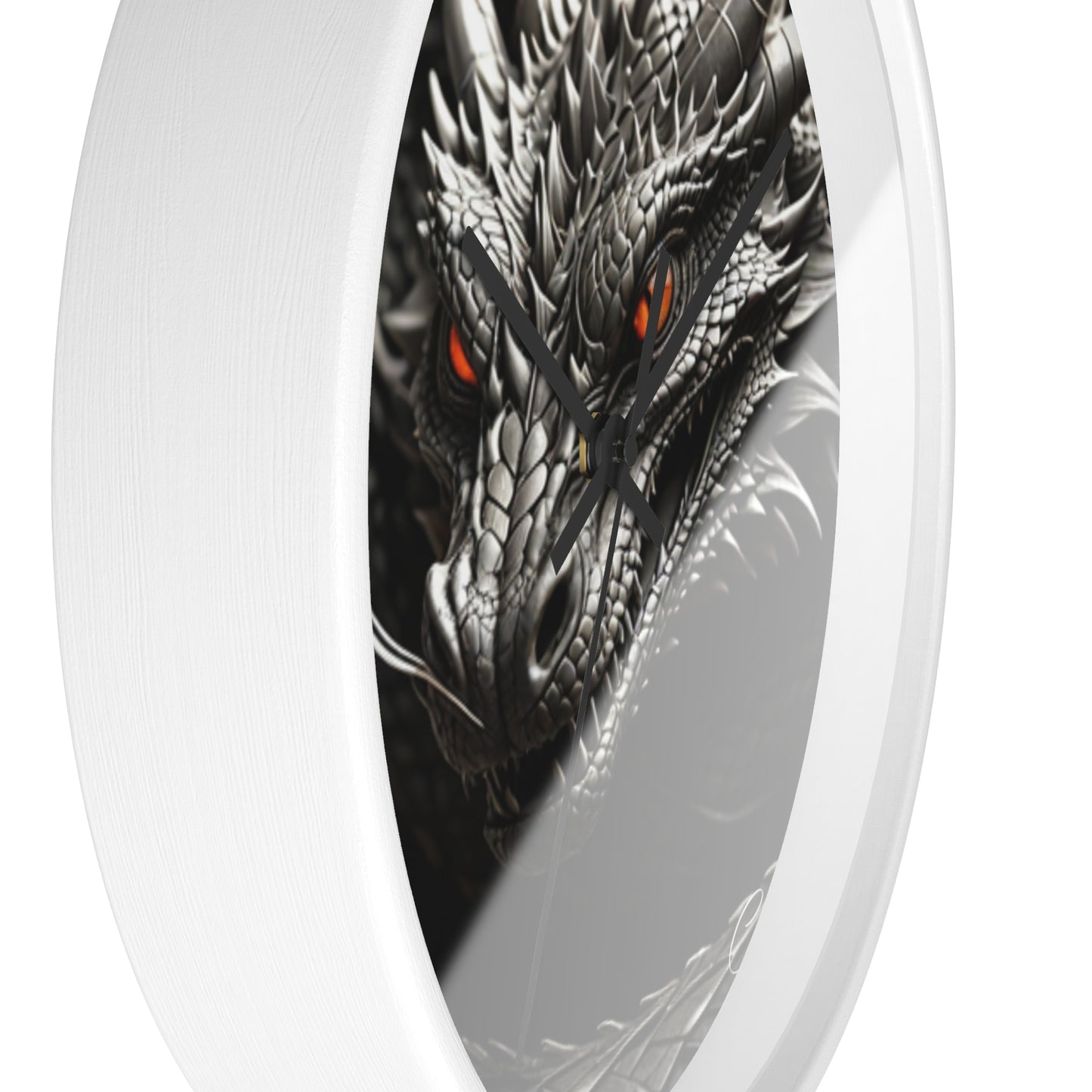 Majestic Dragon Wall Clock - Fantasy Home Decor, Unique Gift for Dragon Lovers, Gothic Clock, Medieval Wall Art, Fantasy Decor