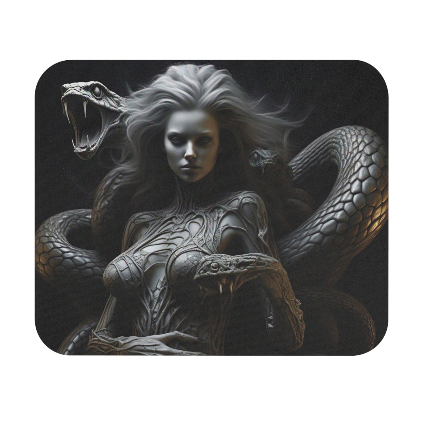 Mystical Medusa Mouse Pad - Dark Fantasy Desk Accessory