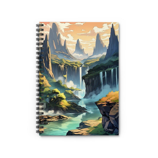Nature-Inspired Spiral Notebook - School Use, Gifts, Nature Lovers