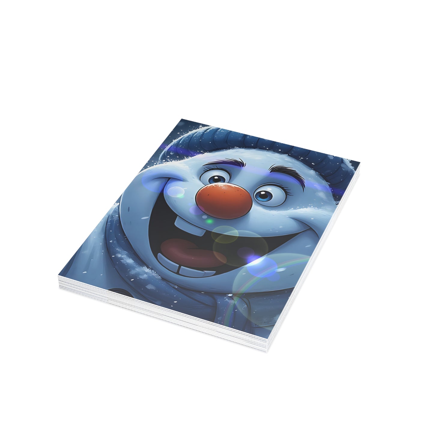 Happy Snowman (Christmas Selfies) Postcard Bundles (envelopes included)