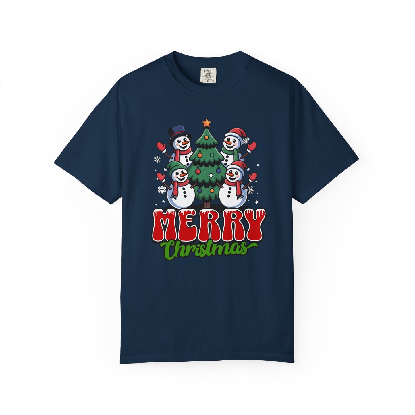 Merry Christmas Snowman T-shirt