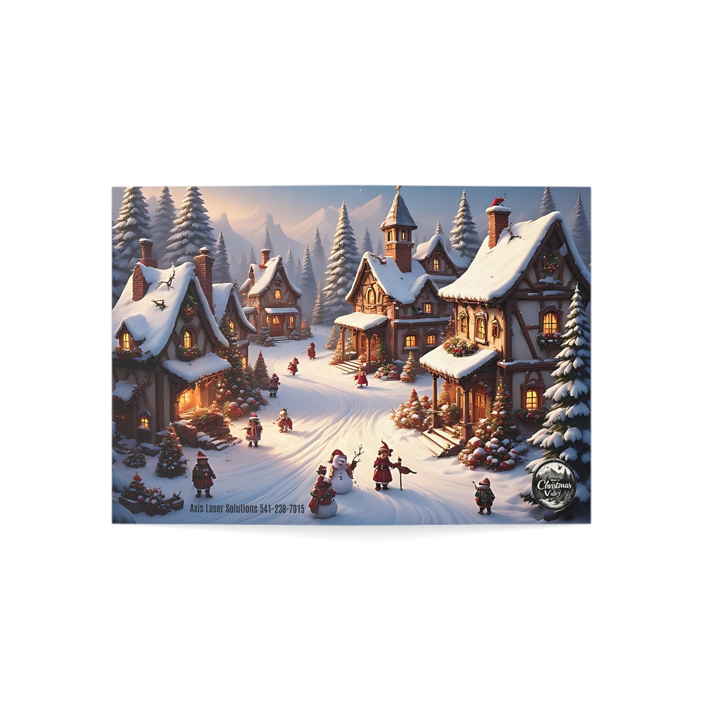 Charming Christmas Greeting Cards - Festive Winter Scenes, Holiday Cards for Friends and Family, Ideal for Christmas, New Year, Winter [...]